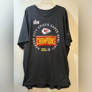 Kansas City Chiefs Tee Nike Men’s Sz 4XL